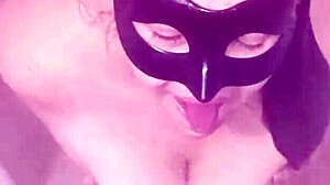 milf hotwife swallows cum load