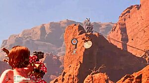 in this stellar blade mod, a petite asian girl gets watched in action