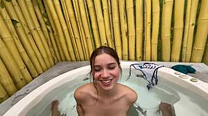 My stepbro, uh, made my pool fantasy real - Majoblonde!