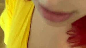 Filthy asian slut rika aiba gives hot blowjob and takes creampie in uncensored jav scene