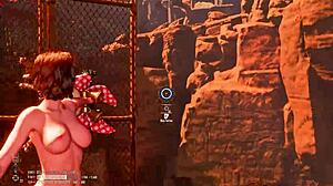 in this stellar blade mod, a petite asian girl gets watched in action