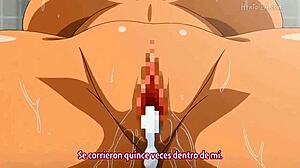 colegiala morena congiendose a los estudiantes en el ba�o