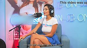 Latina Sex Addict Gigi Da Mess Gets Pussy Wet on Podcast