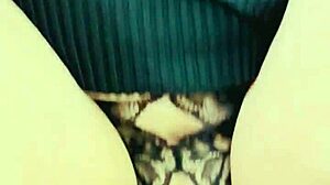 I fuck my wife in dress and lace panties