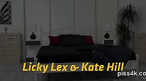 Innocent Lesbian Teens Squirt Wet Pussies in Garage Splashing