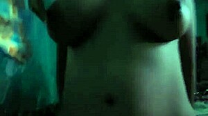 single mom watching tv with big natural tits quietly