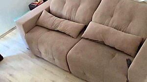 Coming Home From Work To Striptease And Jerk Off Monster Cock.