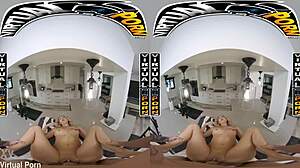 Oh, stepdaughter Mila Monet craves daddy's cock so badly!