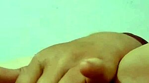 Colombian Housewife Enjoys Cucumber Play in Bedroom as Mature Latina Explores Food Fun