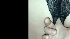 milf bent over for dildo fuck close-up