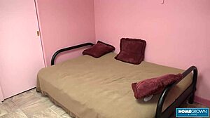 Redhead Sonia Harcourt gets POV fucked after playing with her pussy.