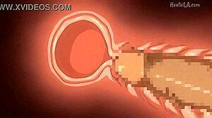 colegiala morena congiendose a los estudiantes en el ba�o