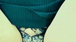 I fuck my wife in dress and lace panties