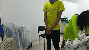 i'm a whore getting groped at work in sexy lingerie