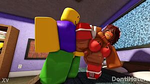 myra and noob embark on a whorblox cartoon adventure