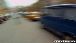 Sexy Kendra Star in Glasses Gets Bent Over for Doggy Style Fucking