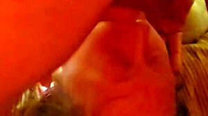 Mature Woman Deepthroats and Swallows My Cock