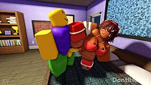 myra and noob embark on a whorblox cartoon adventure