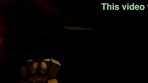 the roblox girl with big tits and ass gets fucked by a monster cock all night until daytime