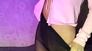 Spanking my ass hard while thinking of you during solo masturbation