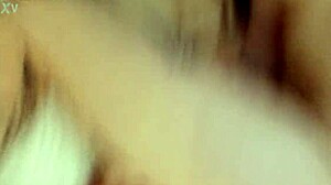 Feeling the stretch in my pussy with that monster cock, it's overwhelming and intense