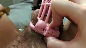 first time locktober newbie tries submissive machine