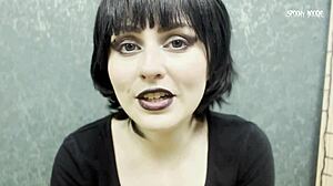 horny goth mavis dracula seduced you to fuck her pink pussy and cum on feet