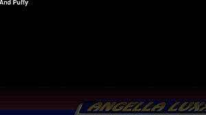 Wetandpuffy Hot Blonde Orgasms Hard With Glass Dildo