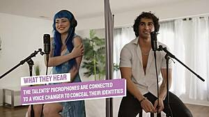 Big Bootied Baddie Jewelz Blue Gets Piped By Hot Blind Date In Lingerie