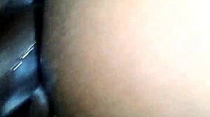 me and my wife having sloppy anal sex bent over