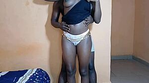 is this sexy black teen ready for monster cock?