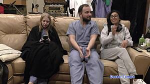 dr tampa - bratty orphans cheerleading physical - jasmine rose. emotions run high in florida hospital scenes