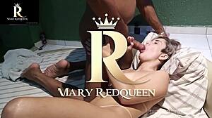 Milf whore sucks monster cock and gets facial cumshot after intense assfucking orgasm