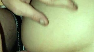 big white ass filled with cum