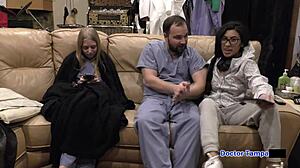 dr tampa - bratty orphans cheerleading physical - jasmine rose. emotions run high in florida hospital scenes