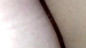 big white ass filled with cum