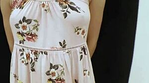 Skinny ginger luna parish deepthroats and gets pussy fucked