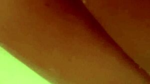 abigail showers and shaves her pussy