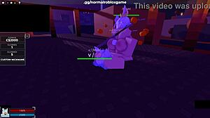 spooky bunny gets bred during halloween night