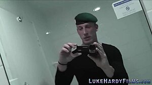 Blonde British babe joins group to suck and bang pornstar in euro style