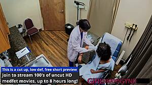 Nicole Luvas Undergoes Yearly Physical, Spreading Natural Tits And Ass