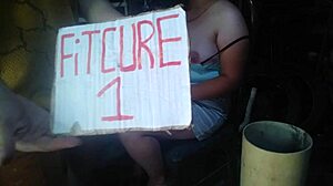 playing with breasts in old toolshed, so sensual 😍