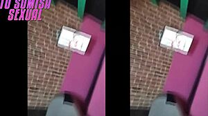 Detailed domination scene with big tits bent over in doggystyle