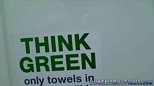 Blonde British babe joins group to suck and bang pornstar in euro style