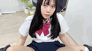 귀여운 아시안 여자 하드코어 변태 닌자 만나