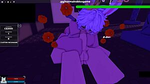 spooky bunny gets bred during halloween night