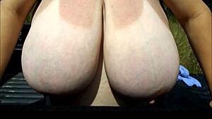 Cute Girl with Huge Boobs Shows Off! 😍