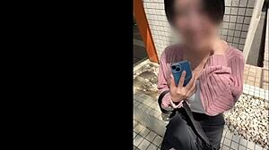 Pure cute w personal shoot station front pickup get rice treat then home wet hand man immediate fuck creampie 355