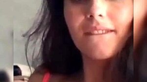 Beautiful Indian Woman Poses Elegantly