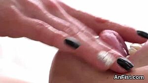 slutty lesbo idols fisting juicy vaginas and anals while farting during fucking